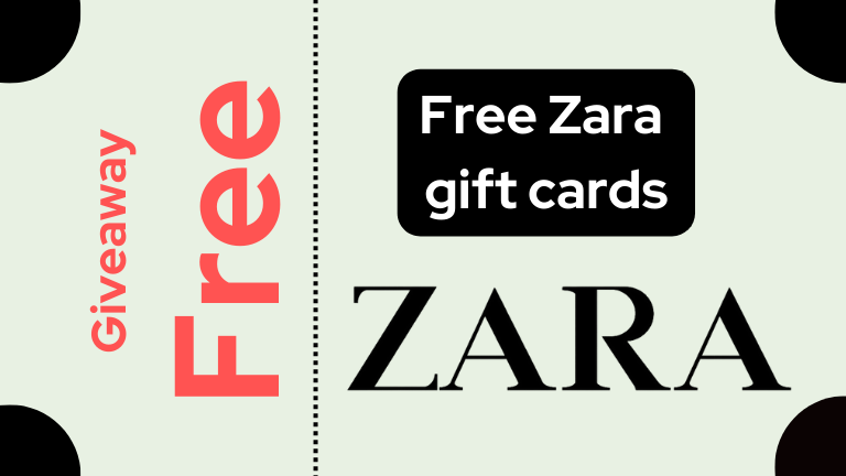 Free Zara Gift Cards