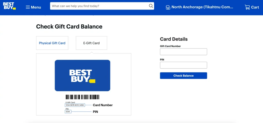 Steps to Use a Best Buy Gift Cards
