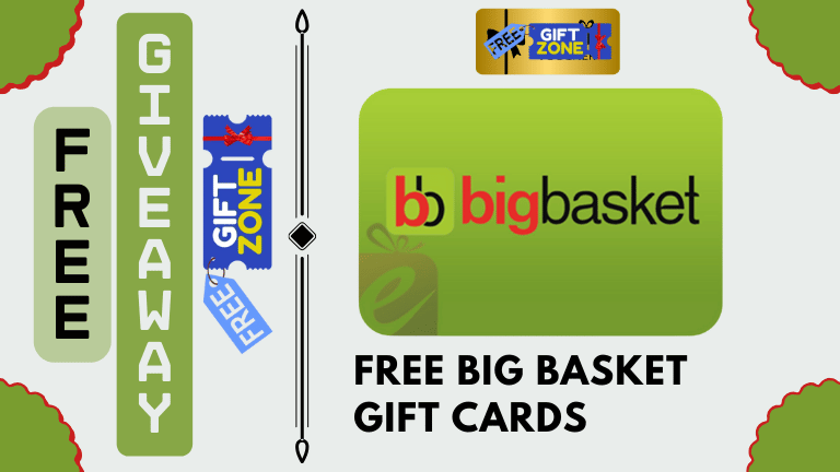 Free BigBasket Gift Cards