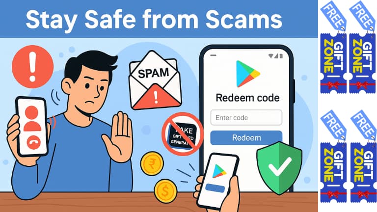 Google Playstore gift cards scams to avoid