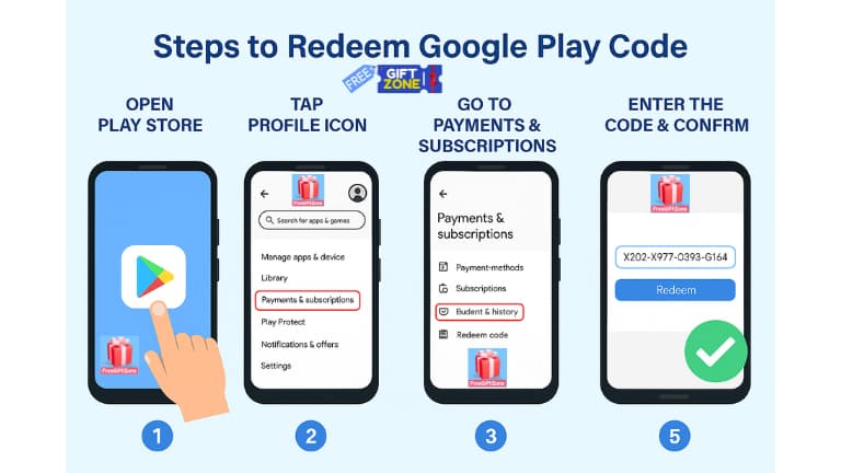 How to Redeem Google Play Code (Step by Step)